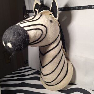 Mud Pie Zebra Large